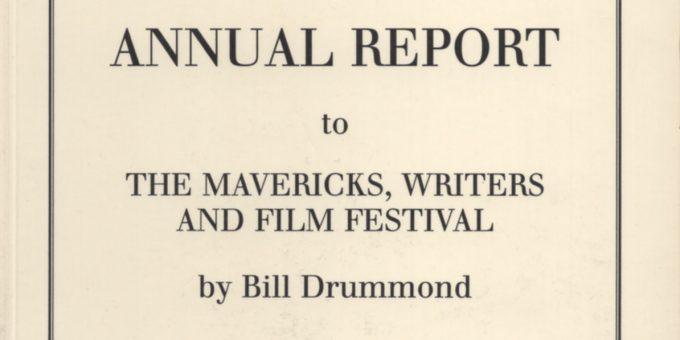 Cover of Bill Drummond's "Annual Report"