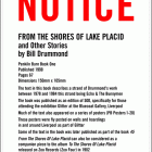 “From The Shores Of Lake Placid” (Penkiln Burn Poster 393)
